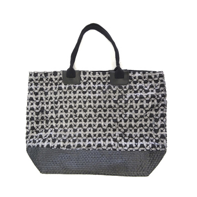  Пляжная сумка текстиль VICTOR ODIL 7638 (Серый)