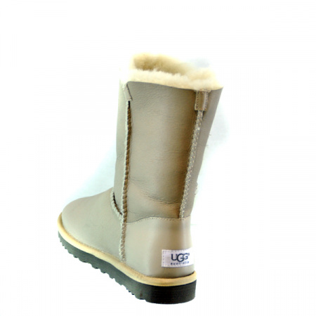 Угги UGG А-5802 н.кожа/овчина (40, бежевый)