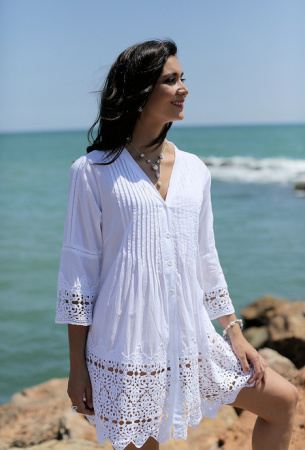 Пляжная блуза из хлопка Fresh Cotton